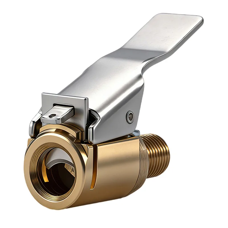 High Pressure Quick Fill Tire Inflator Nozzle for Cars