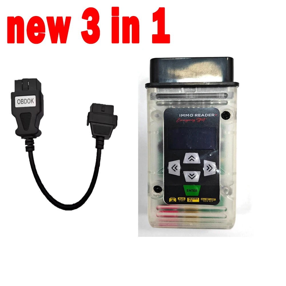 Picture 5: Simulator Calculator Programming Emulator 3 in 1 Emergency Start Bypass Key for Fiat IMMO Tool PSA Pin Code Reader