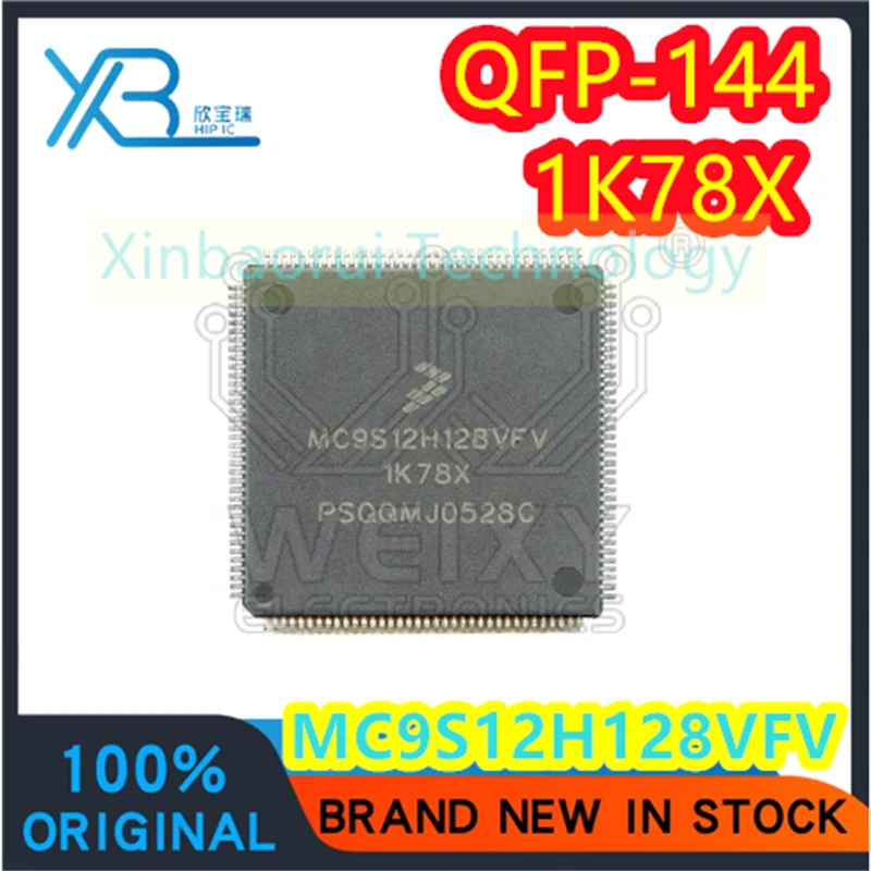 

(1/15pieces) MC9S12H128VFV MC9S12H128VFVE 1K78X QFP-144 car computer board CPU chip 100% brand new in stock good quality