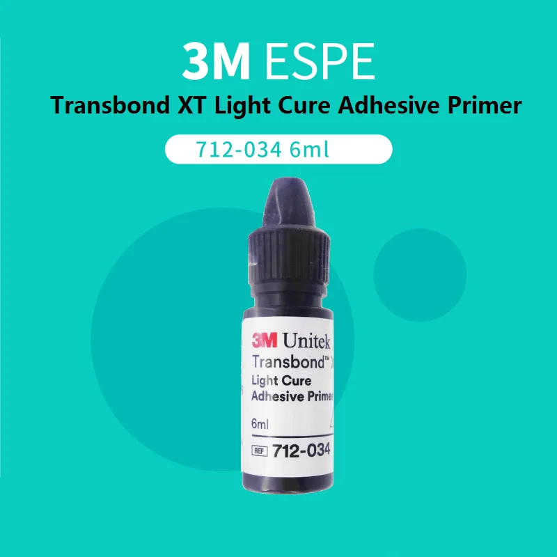 Orthodontic Adhesive 3M Transbond XT 712-034 Dental Orthodontic Primer Bonding 3M Unitek Transbond XT Light Cure Adhesive Primer