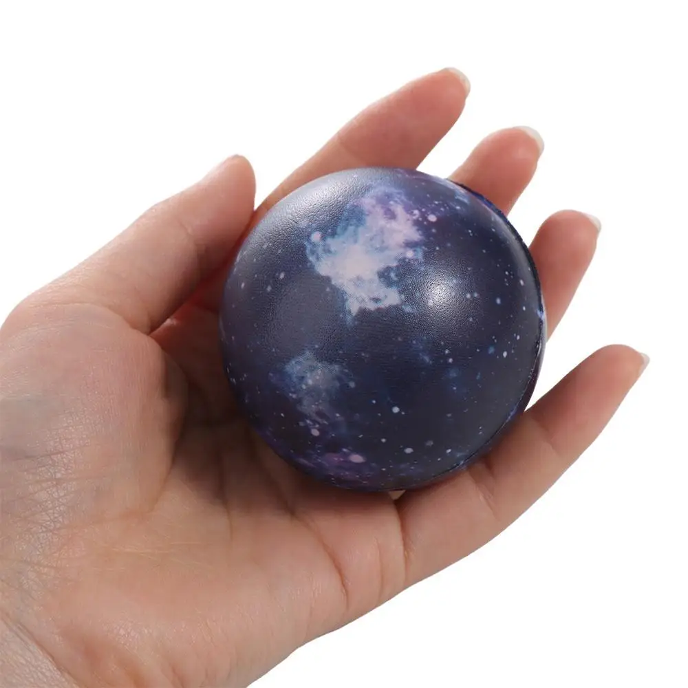 Galaxy Solar System Planet Balls โฟมดาวเคราะห์ Space Planets Ball ฟื้นตัวช้าสูง Bouncing Galaxy Foam Ball Theme Party