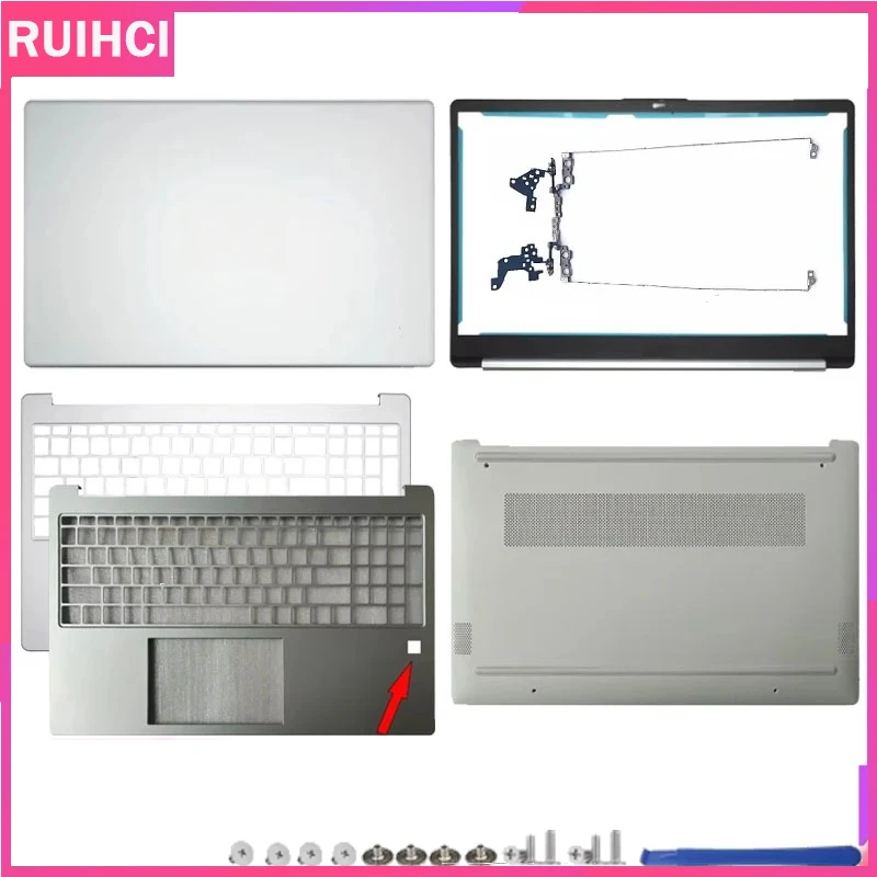 

New For HP 15-FC 15-FD TPN-Q286 TPN-Q287 Laptop Accessories Case Laptop LCD Back Cover/Front Bezel/Hinges/Palmrest/Bottom Case