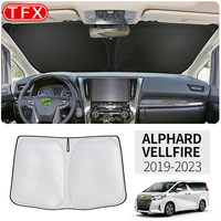 For Toyota Alphard 30 AH30 Vellfire 2015-2023 Nano-Insulat Windshield Sunshade Front Window Sun Shade Visor Interior Accessories
