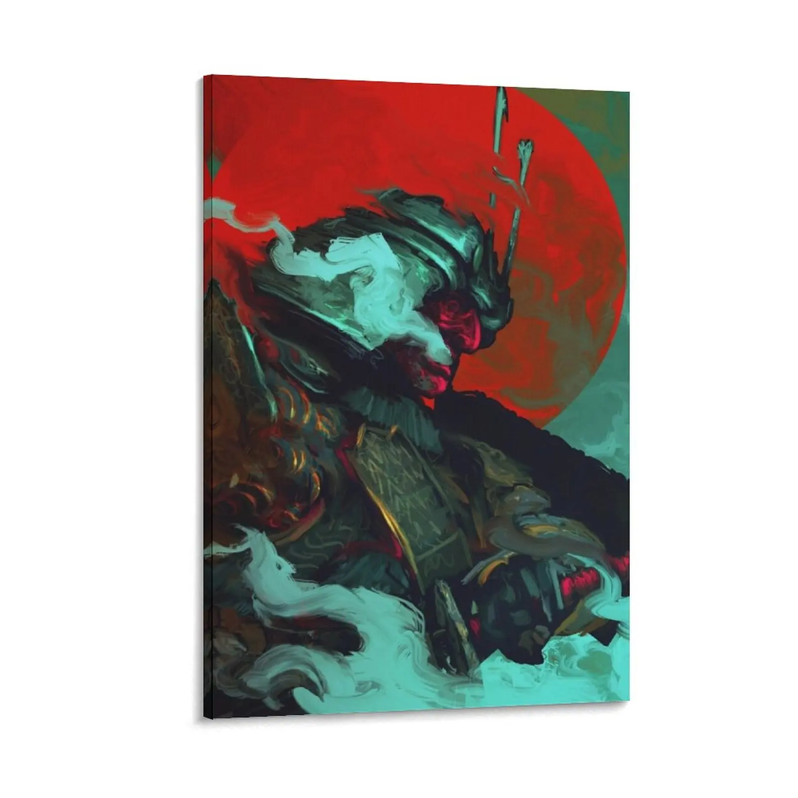 

Samurai Canvas Painting bedroom decoration poster anime bedrooms decorations nordic home decor