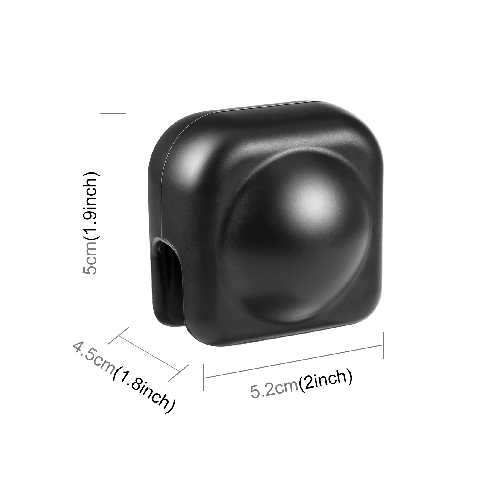 PULUZ Silicone Protective Lens Cover for Insta360 X3 / X4 Air Lens Shell Cap