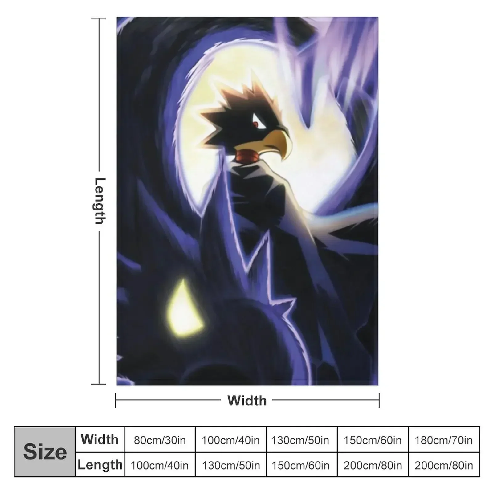 tokoyami fumikage Throw Blanket Soft Big Moving Blankets