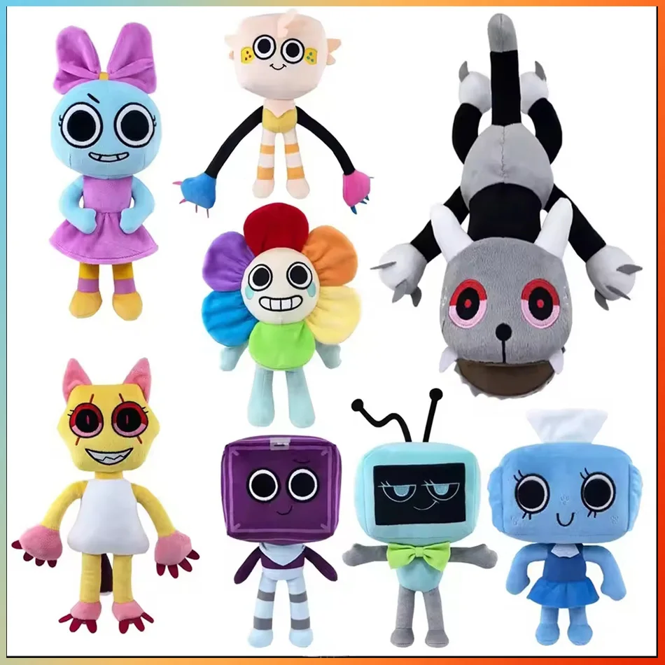 MyRytanda Dandy's World ألعاب من القطيفة Dandy World Scrap محشوة بلوشي لعبة الرعب Goob Pebble غامض الدمى هدايا عيد الميلاد #1