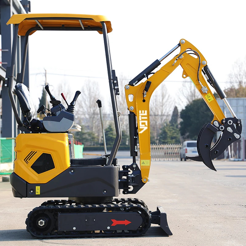 

Бесплатная доставка! Мини-экскаватор для фермы, 1.2 тонны, гидравлический, многофункциональный, гусеничный, с поворотным механизмом, настраиваемый, стандарт EPA