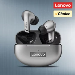 Choice Lenovo LP5 Wireless Bluetooth Earbuds HiFi Music Earphone with Mic Headphones Sports Waterproof Headset Business Type-c