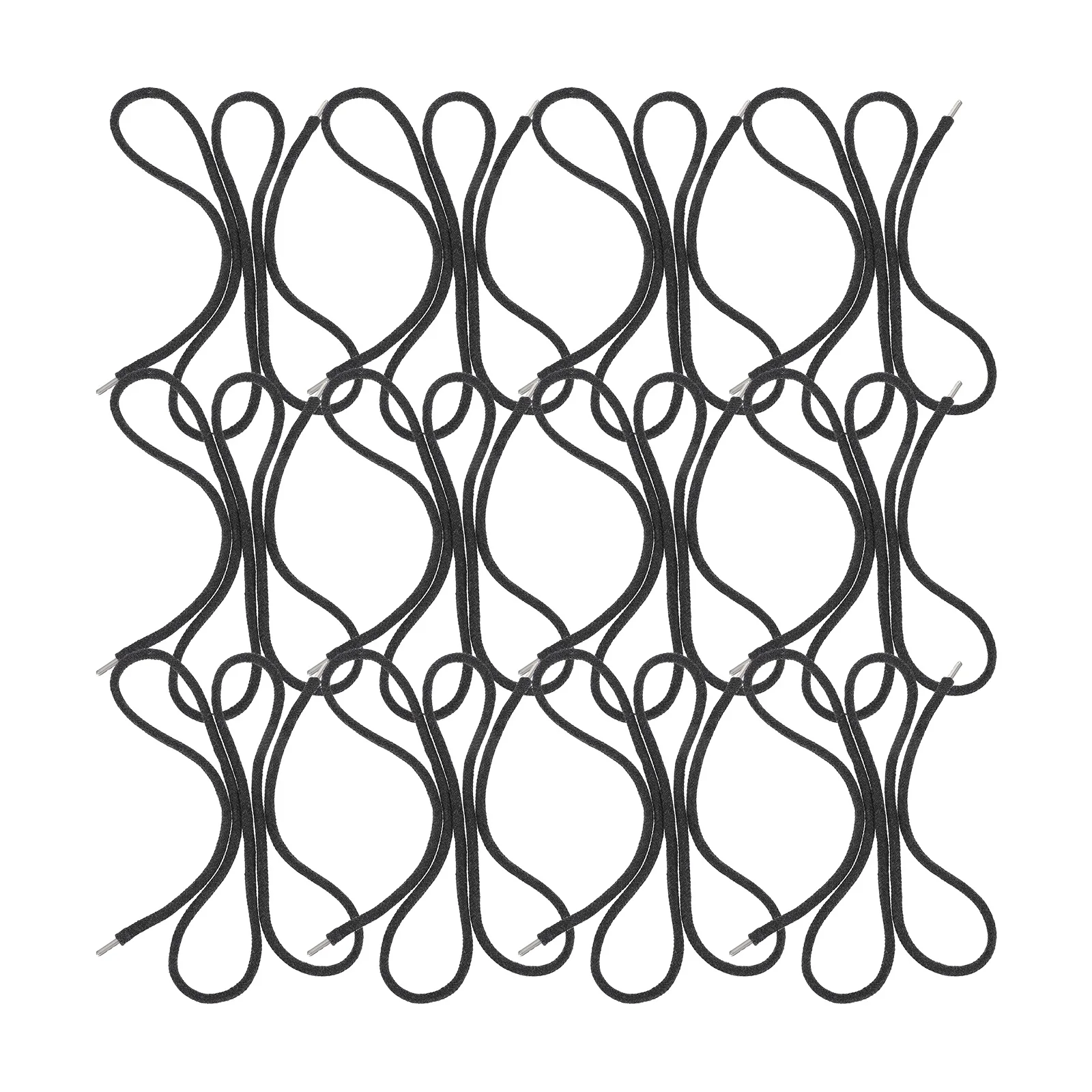 

50 pcs Waist Drawstrings Cotton Replacement for Pants Shorts Sweatpants Wrist Ropes Durable Clothing Accessories Coat Drawcords