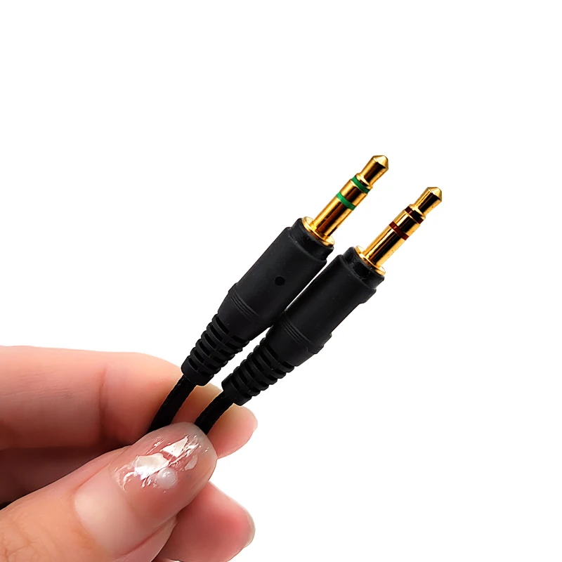 Cable de repuesto para auriculares de audio: compatible con auriculares para juegos Sennheiser Game ONE GAME Zero PC373D GSP350 GSP600 GSP500