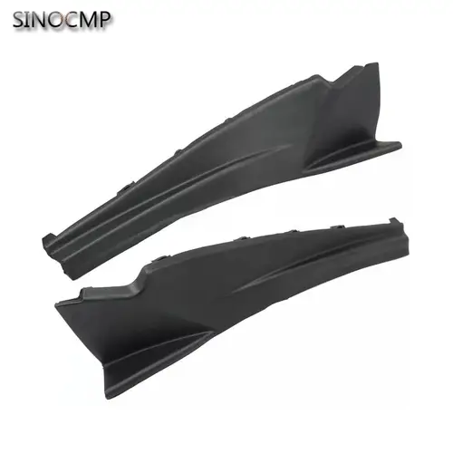 Imagen 2 del producto 2 unids/set limpiaparabrisas extensión embellecedora 66895-3KA0A 66894-3KA0A para Nissan para Nissan Pathfinder 2013-2020 reemplazo de piezas de coche