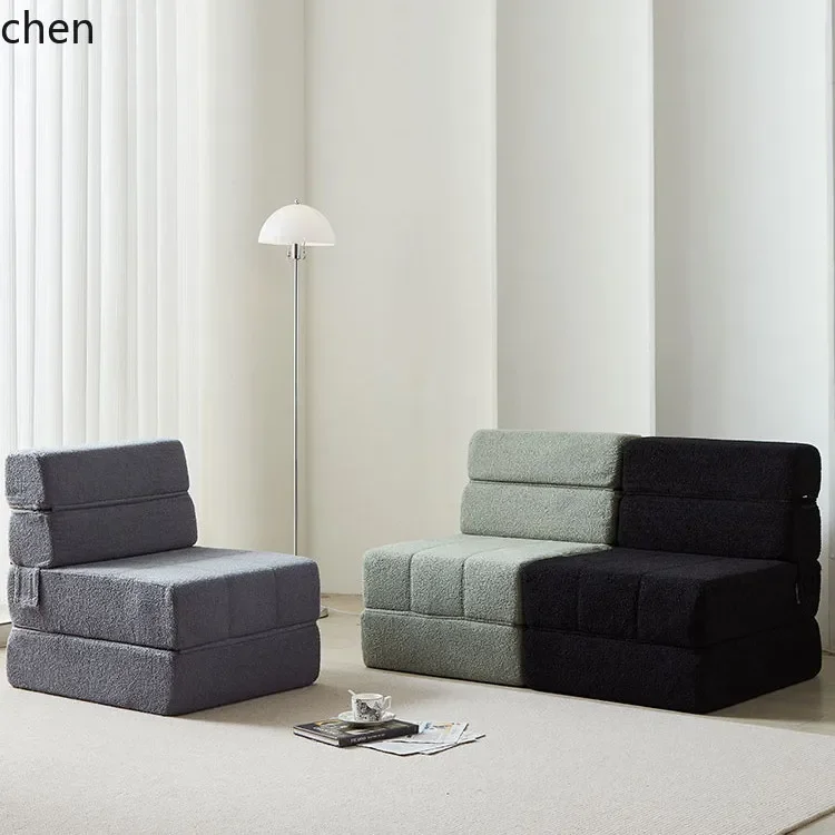 L31 Compression Sofa Full Vacuum Roll Bag Size Apartment Fabric Folding Single Sofa Skeleton-free Full Sponge