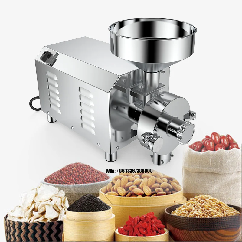 Professional Wheat Flour Mill Grain Flour Milling Machine 1500w