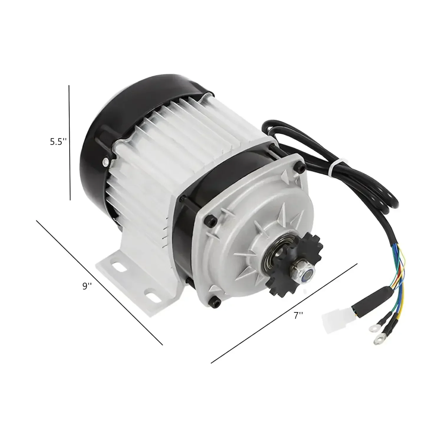 

Brushless Motor 48V DC 750W Electric Brushless Motor with Controller for DIY E-Bike, Bicycle, Tricycle, Electric Scooters