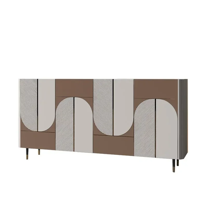 

Solid wood modern minimalist Italian entrance porch cabinet sideboard cabinet shoe cabinet