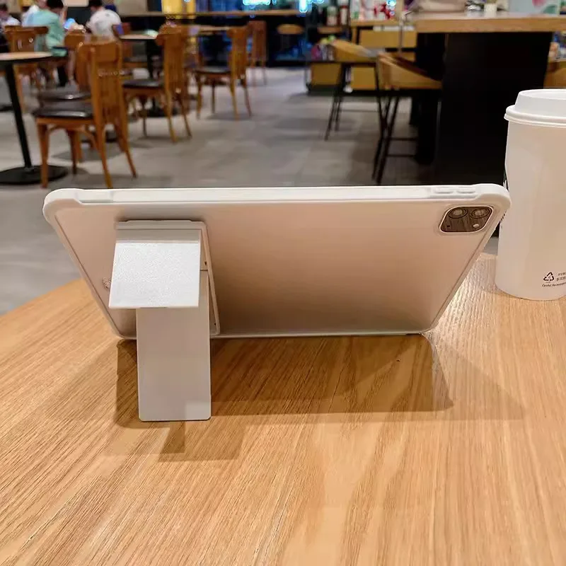 Frosted Case Voor iPad A16 11e Gen 2025 Air11 Air7 Mini 7 A17 Pro 6 Air Pro 11 10 9 Air 6 5 4 3 10.9 10.5 10.2 9.7 Met Beugel