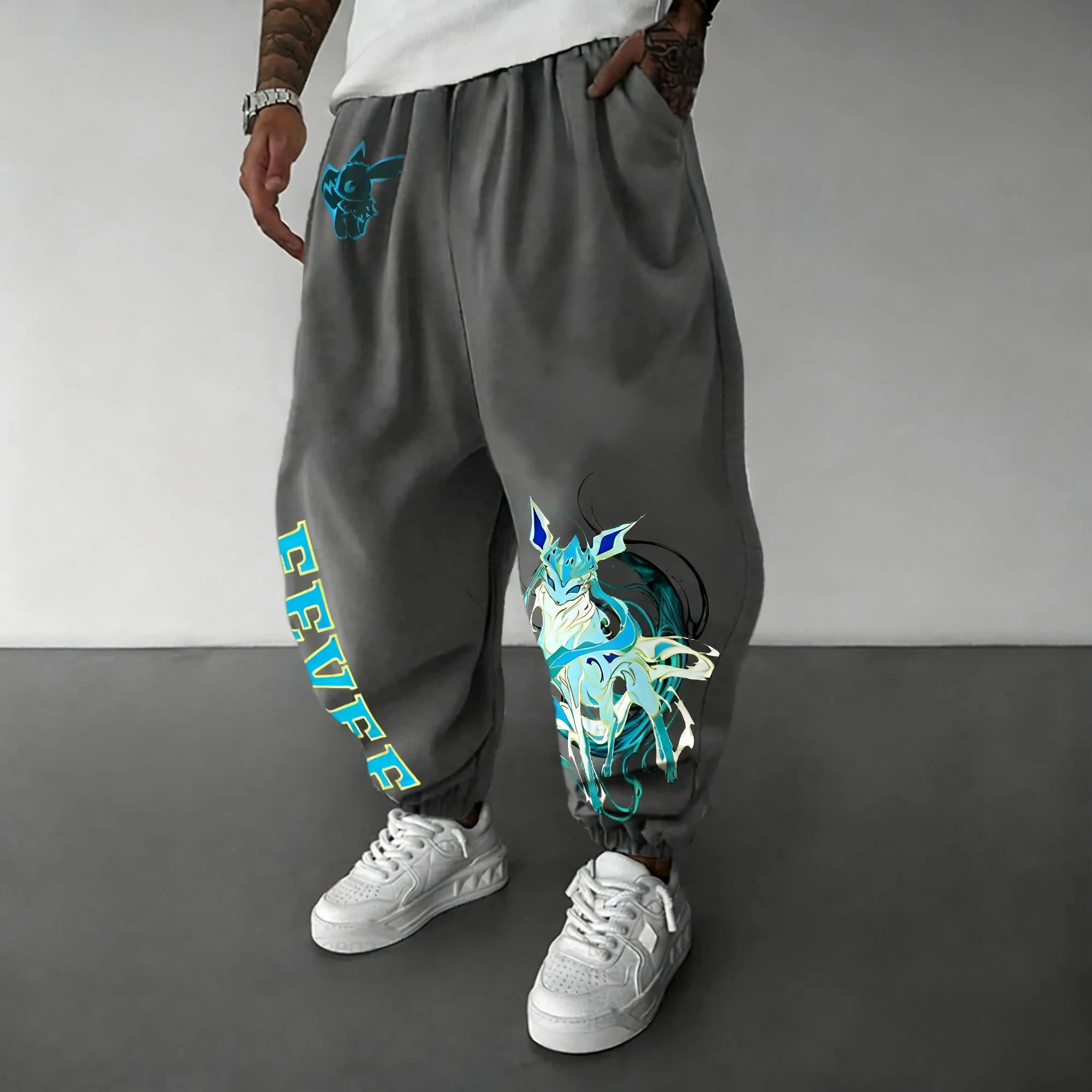 pantalones-dulces-de-talla-grande-de-pokemon-para-hombre-novedad-de-otono-invierno-2025-eevee-estampado-de-anime-hip-hop-americano-pantalones-de-algodon-informales-sueltos