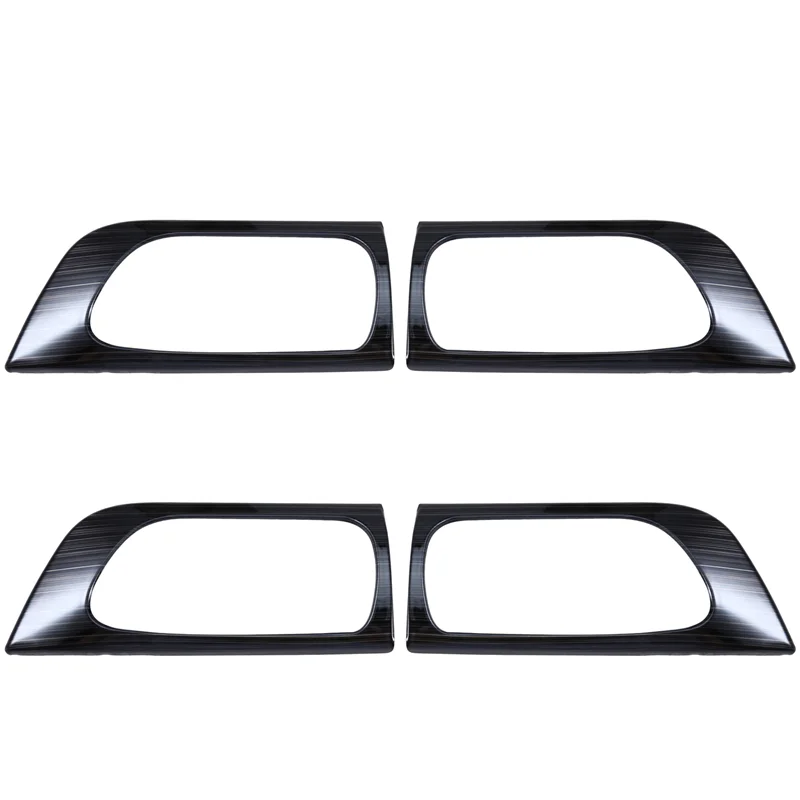 

Car Interior Door Handle Frame Bowls Cover Trim Fit For Toyota Prado FJ120 2003-2009