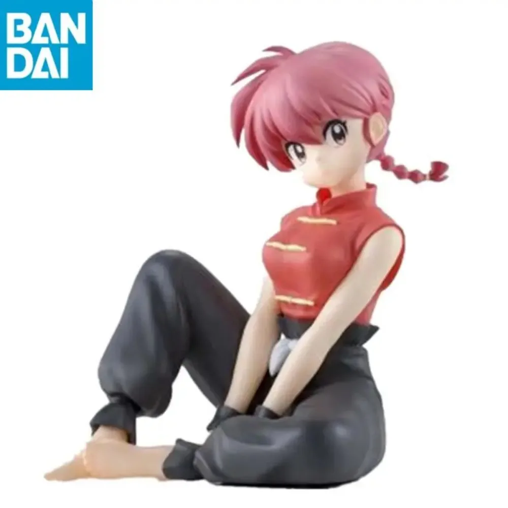Auf Lager Original BANDAINAMCO BANPRESTO Ranma 1/2 Relax Time Shampoo Tendou Akane Ranma PVC Figur Modell Sammler Figur Spielzeug