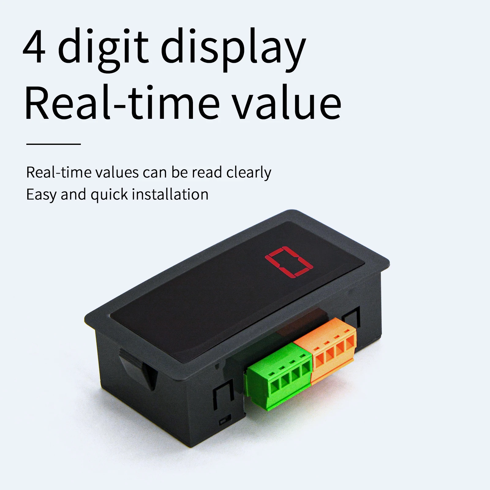 Load Cell Sensor Indicator Display,4-Digital Readout Display,Supply DC 12-24V with RS485 communication