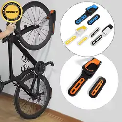 1pc Bicycle Wall Mount Rack Mtb Road Bike Storage Fixed Hanging Holder Cycling Parking Stand Bracket Buckle Support Hook Bi L5w8