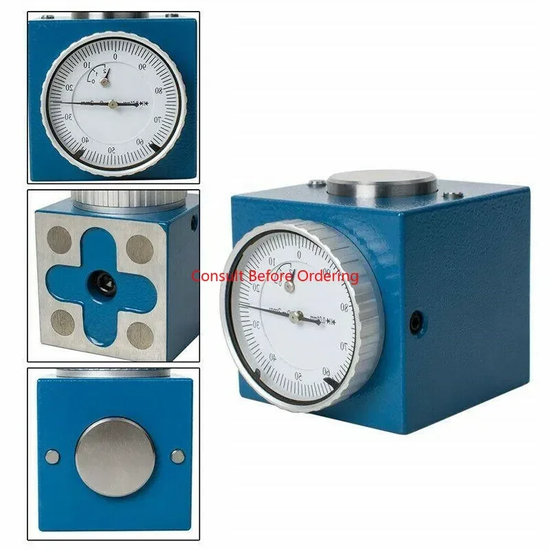Magnetic Z Axis Dial Setter 0004Inch Gage Offset Pre Tool Cnc With Wooden Box