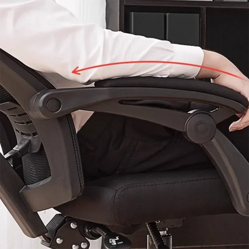 Comfy Chaise Office Chair Simple Swivel Leather Designer Living Room Gaming Computer Chair A