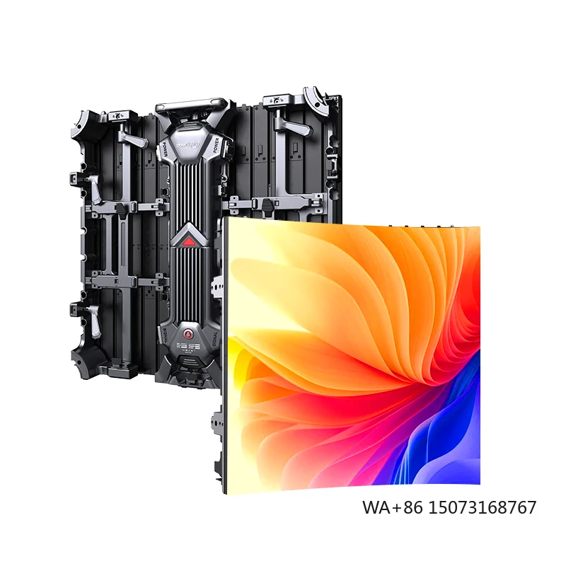 Pantalla LED Exterior Curva para Escenarios Grandes, Sistema de Paneles LED de 12 m², Módulo LED Interior, Pantalla LED para Publicidad Exterior