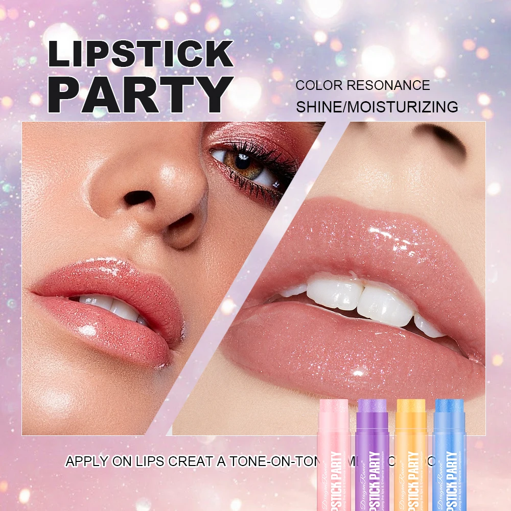 أحمر شفاه، تأثير مكياج يدوم طويلاً، ملمع شفاه مبيض وبشرة، ملمع شفاه مرطب ومرطب متعدد الاستخدامات، قاعدة للخريف والشتاء، حماية من الشفاه، بلسم شفاه مرآة لامع مائي #3