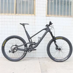 Winowsports 29er Boost Full Suspension Complete Bike FS831 MTB SLX M8100 12S with Carbon Wheels Rear Spacing 148mm mountain bike