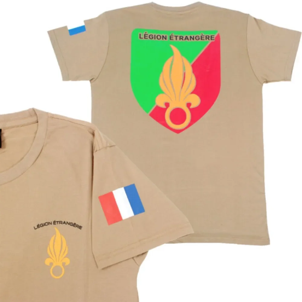 French Foreign Legion Légion Etrangère Special Forces T Shirt Short Sleeve Casual 100% Cotton Men T Shirt