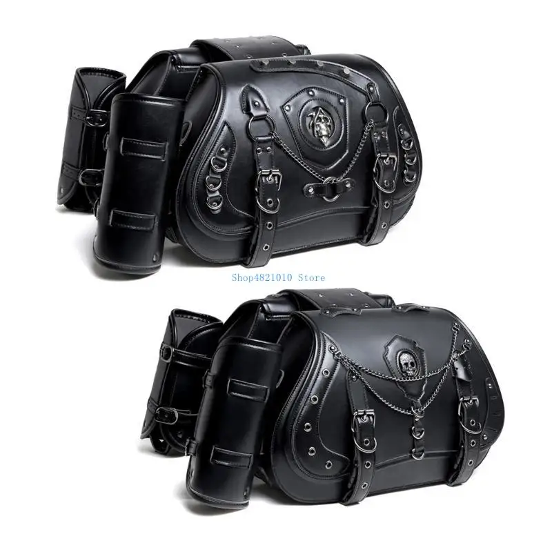 

T3LF Spacious Motorcycle Saddlebag Multifunctional Side Bag for Commuting & Trip