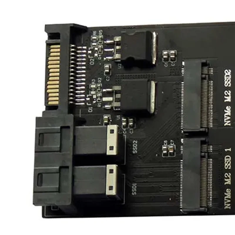 

AEE7-2 Порт SFF-8643 Адаптер конвертер карты U.2 в Nvme M.2 NGFF SSD SFF-8643 Адаптер U.2 на двойную M-Key NVME M2 NGFF SSD