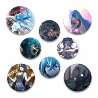 58/44/32mm Anime Vivy -Fluorite Eye’s Song Creative Round Lapel Pins Cartoon Character Badge Brooch Jewelry Accessories Gifts