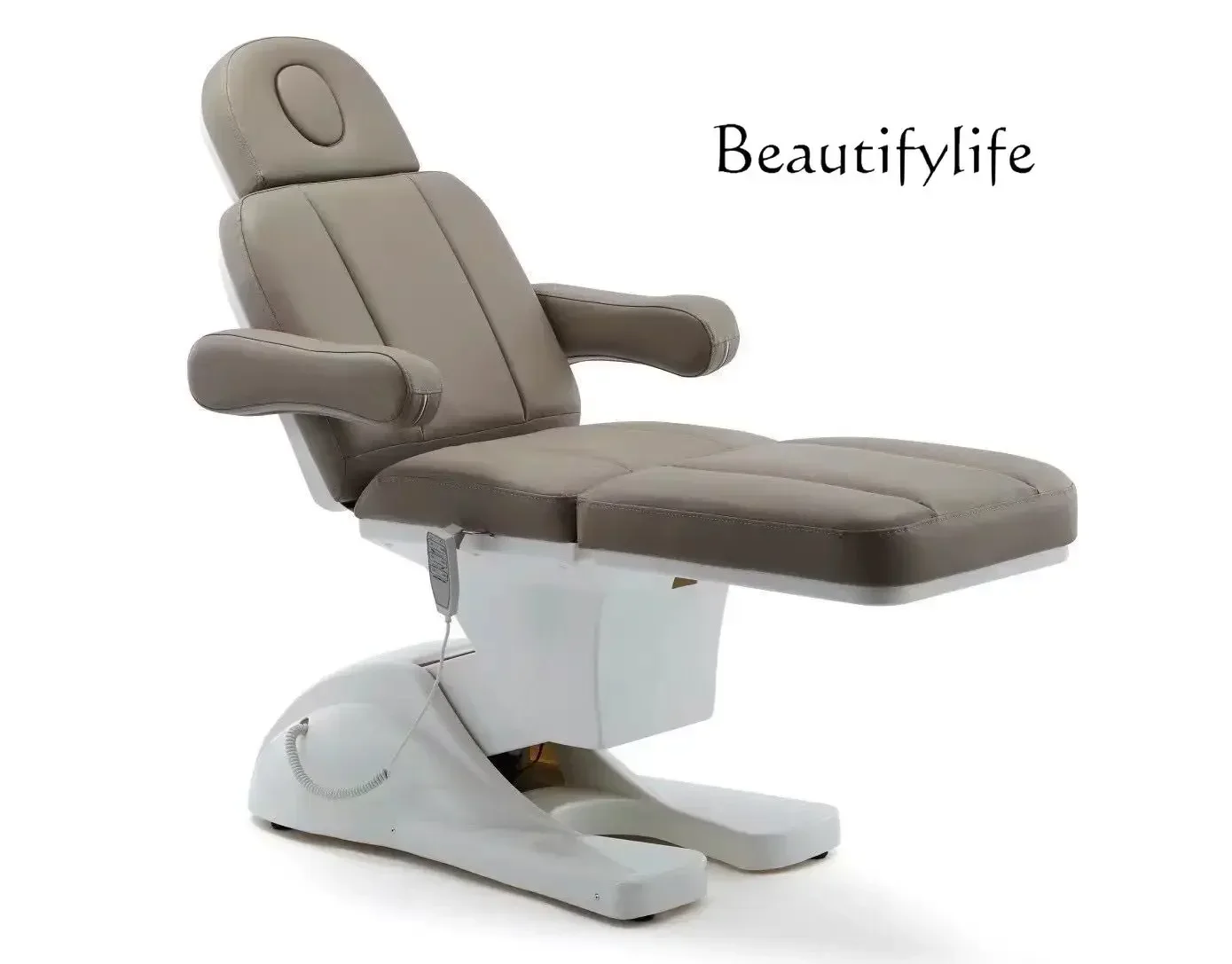 A Beauty Salon Electric Beauty Bed Multifunctional Lifting Head Hole Body Therapy Tattoo Embroidery Bed