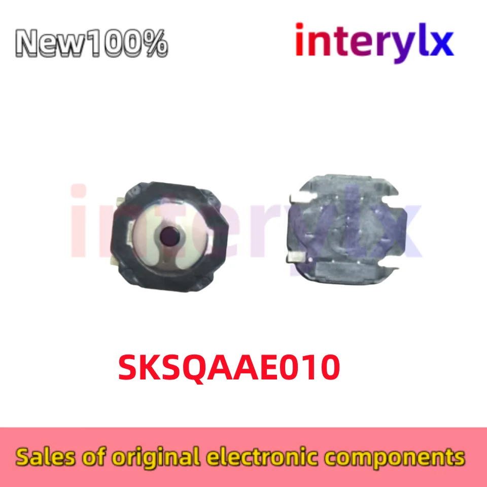 10-50Pcs/Lot Original SKSQAAE010 ALPS membrane switch 7.5*7*0.6mm 4-pin large membrane switch patch