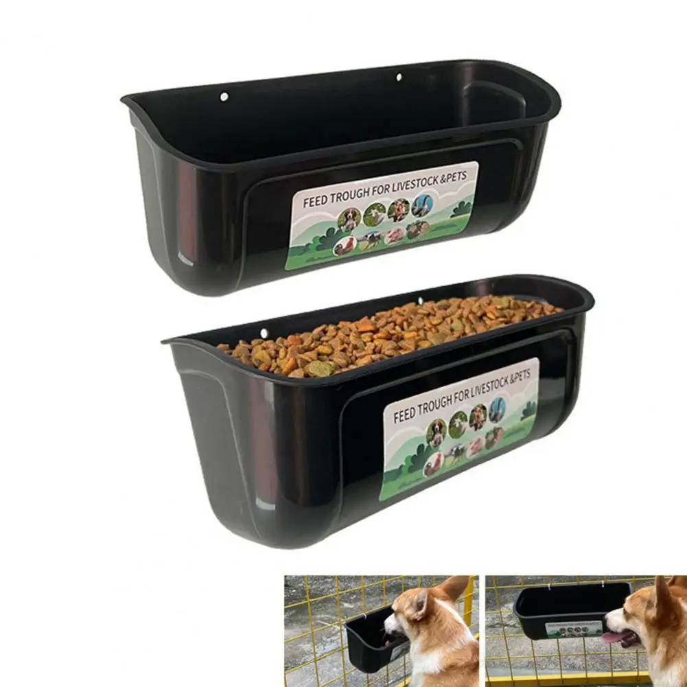 Livestock Chicken Feeder Durable Hanging Chicken Feeder Poultry Food Dispenser for Home Farm Goose Duck Trough Durable Chicken