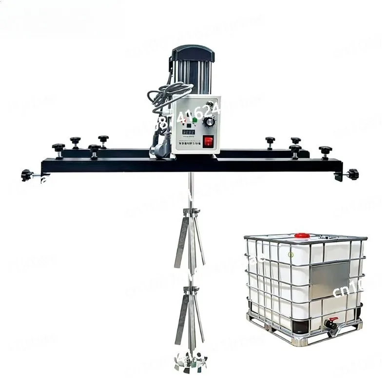 High Quality 304 Stainless Steel Industrial Electric Adjustable Speed IBC Tank Agitator Ibc Tote Mixer