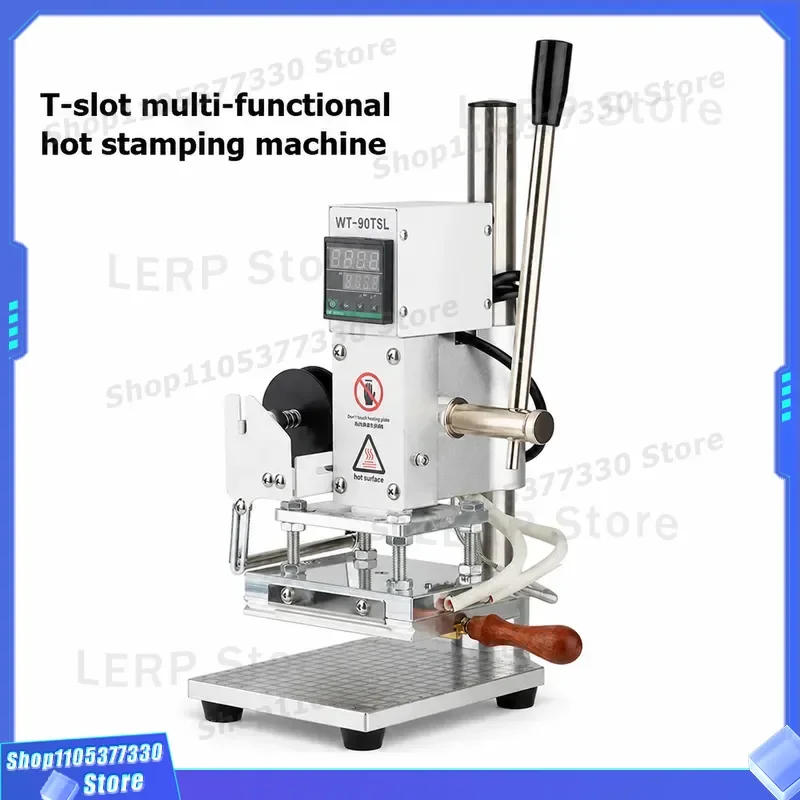 Hot Foil Stamp Machine 110V 220V Leather Wood Plastic Heat Press Personalized Customization High Quality — купить у AliExpress WW