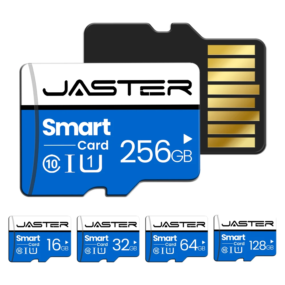 

JASTER 100% Original Memory Card 256GB Class10 A1 TF/SD Card 128GB Memory Card for Samrtphone and Table PC Function Car and TV