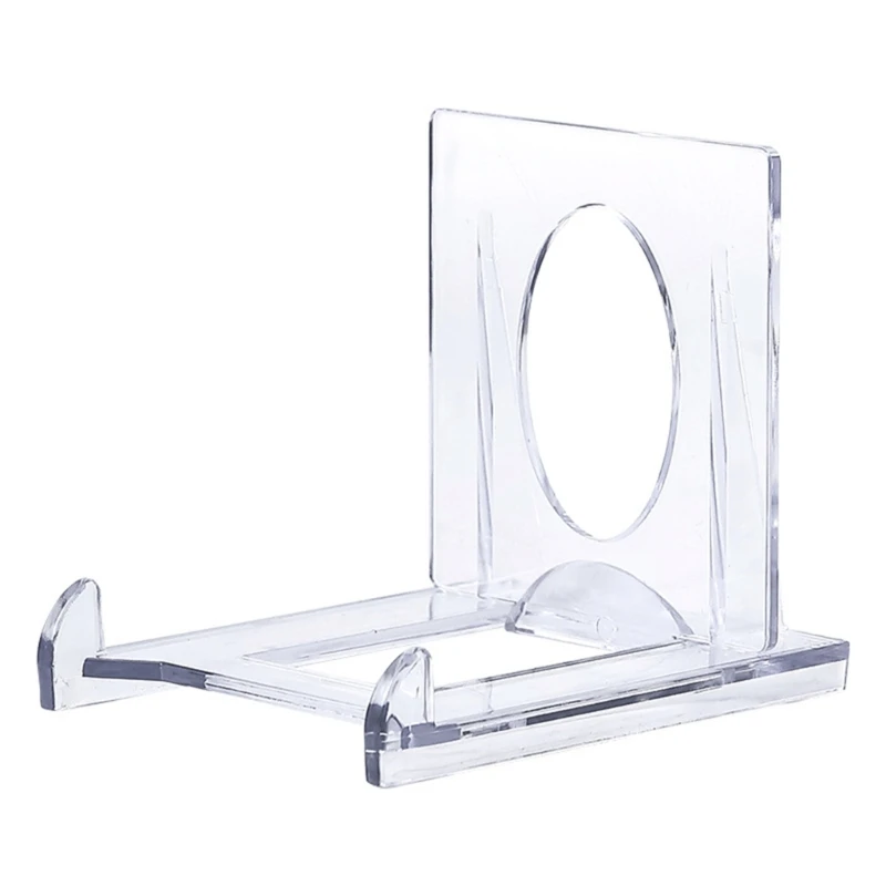 10pcs Mini Acrylic Plate Stands Multipurpose Display Holder Adjustable