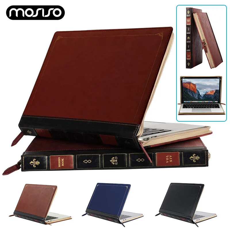 Laptop PU Leather Sleeve Case M3 A2991 A2918 M2 A2779 A2681 M1 A2337 A2338 for MacBook Air Pro 13 14 15 16 inch Notebook Cover