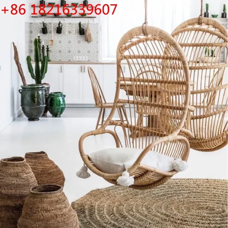 TA O Nordic simple hanging chair indoor swing hand-woven vine
