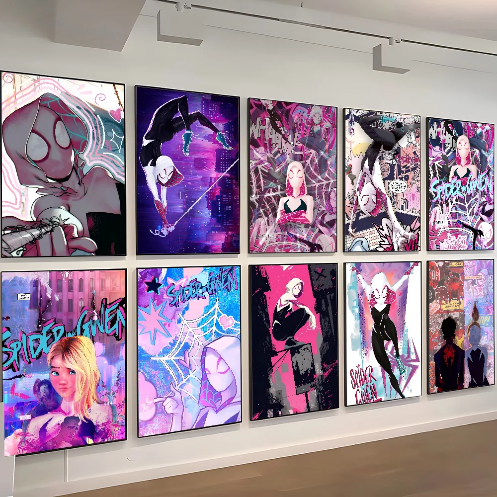 ملصق رائع للفتيات G-Gwen Stacy ملصق فني ذاتي اللصق مقاوم للماء ملصق ورق مقهى وبار ديكور جدران الغرفة