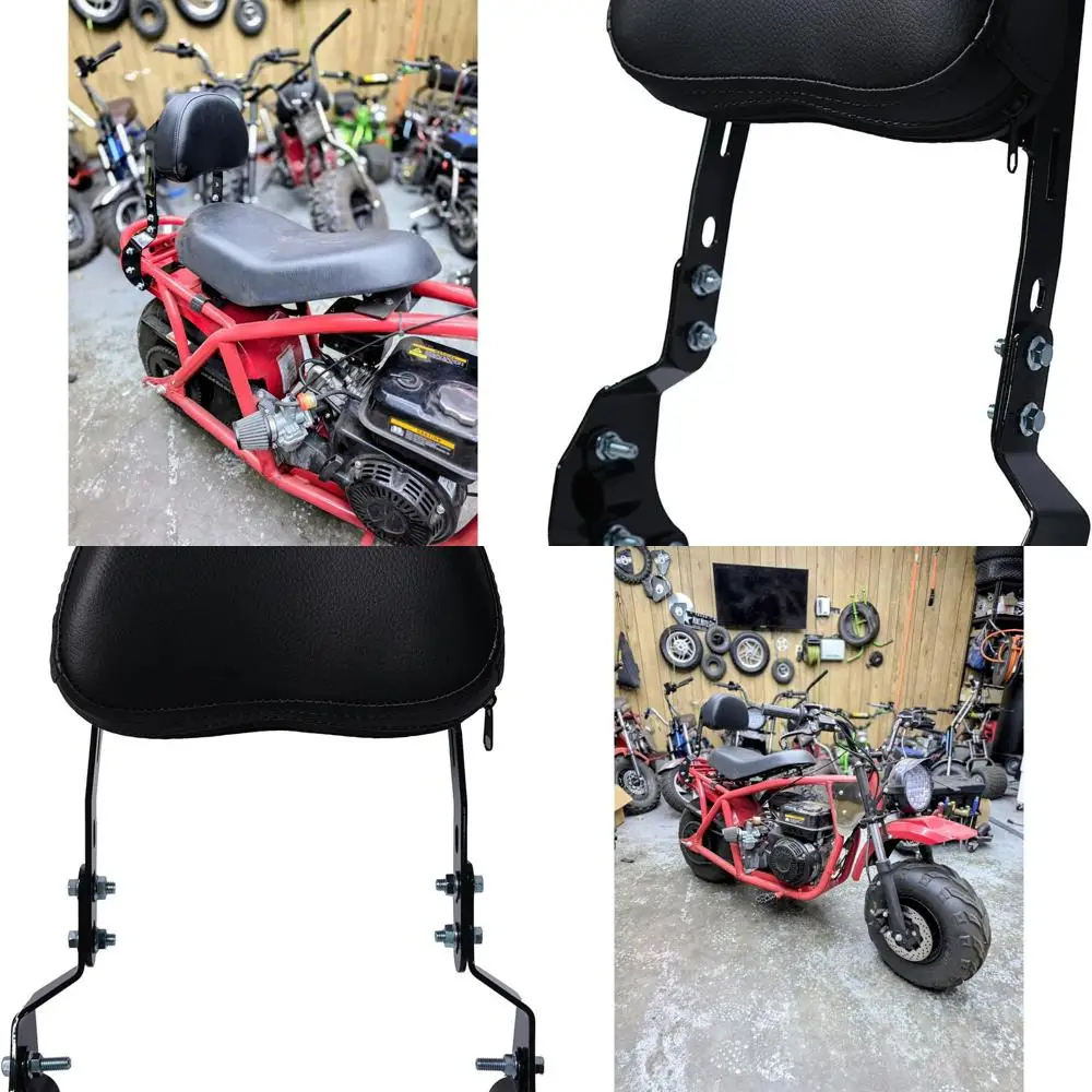 

Спинка мини-велосипеда JMCHstore Sissy Bar с подушкой для Coleman B200 B200R B200RSV B200C B200V RB200 RT200 Mega Moto B212 MAX - adj