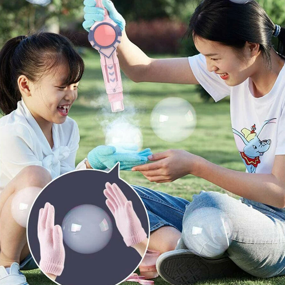 Cartoon Wand Shape Bubble Machine Anti-spill Design Bubble Machine for Bringing Lots of Fun for Kids