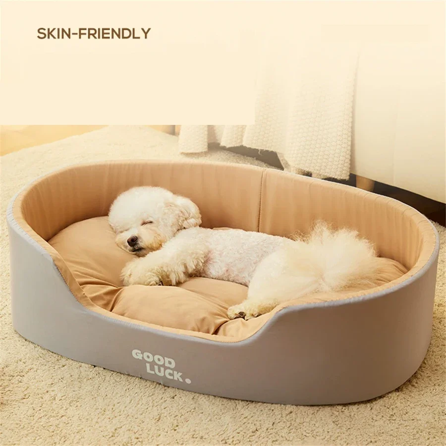 Warm Sleeping Bed for Cats, Puppy Kennel, Comfortable, Lovely Dot, Kitten, Puppy, House for Winter, Top Quality