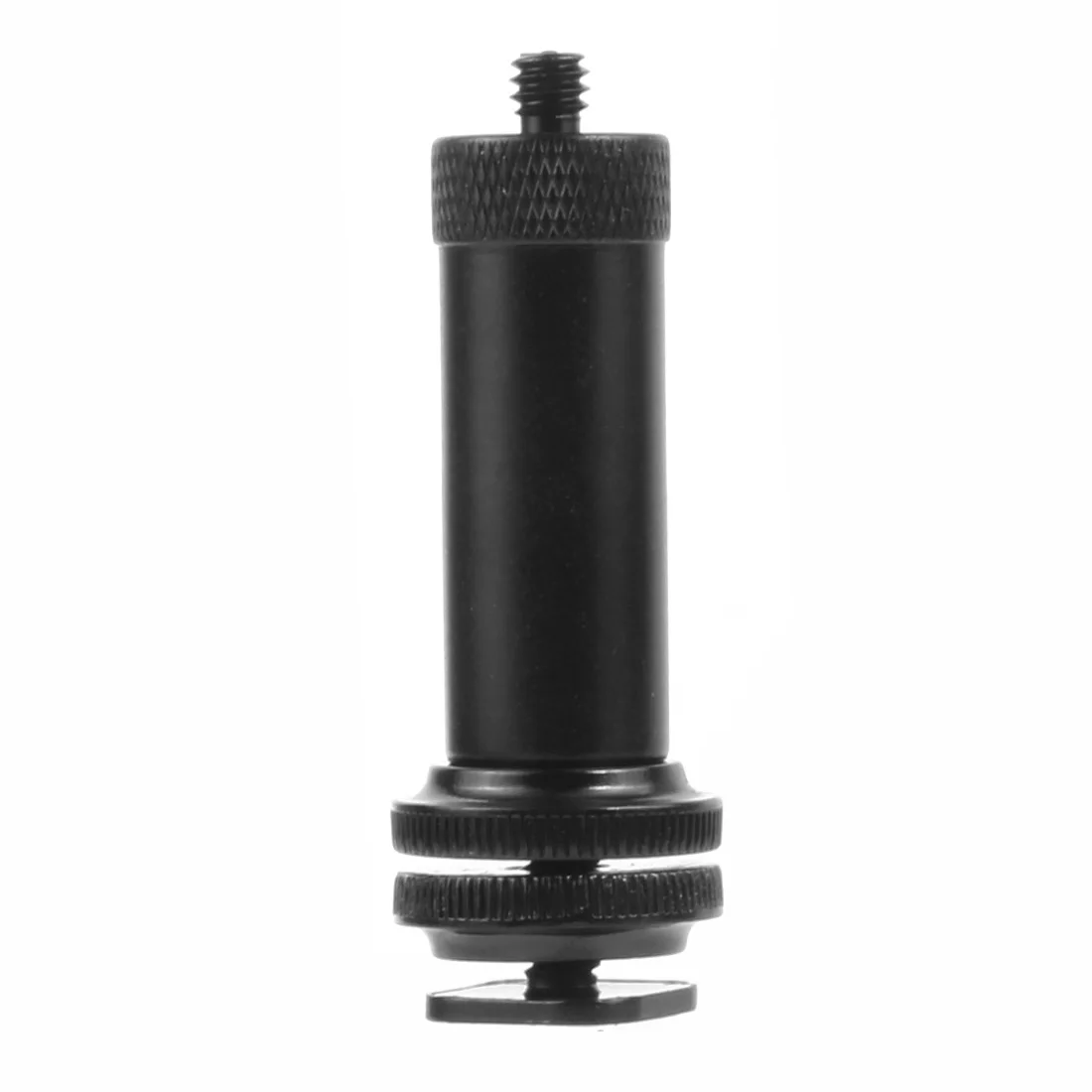 Aluminium-Verlängerungsstange mit Dual-Muttern und 1/4-Zoll-Halterung für Kamera, Live-Streaming, Studiofotografie, LED-Ringlicht-Halterung – Detail 4