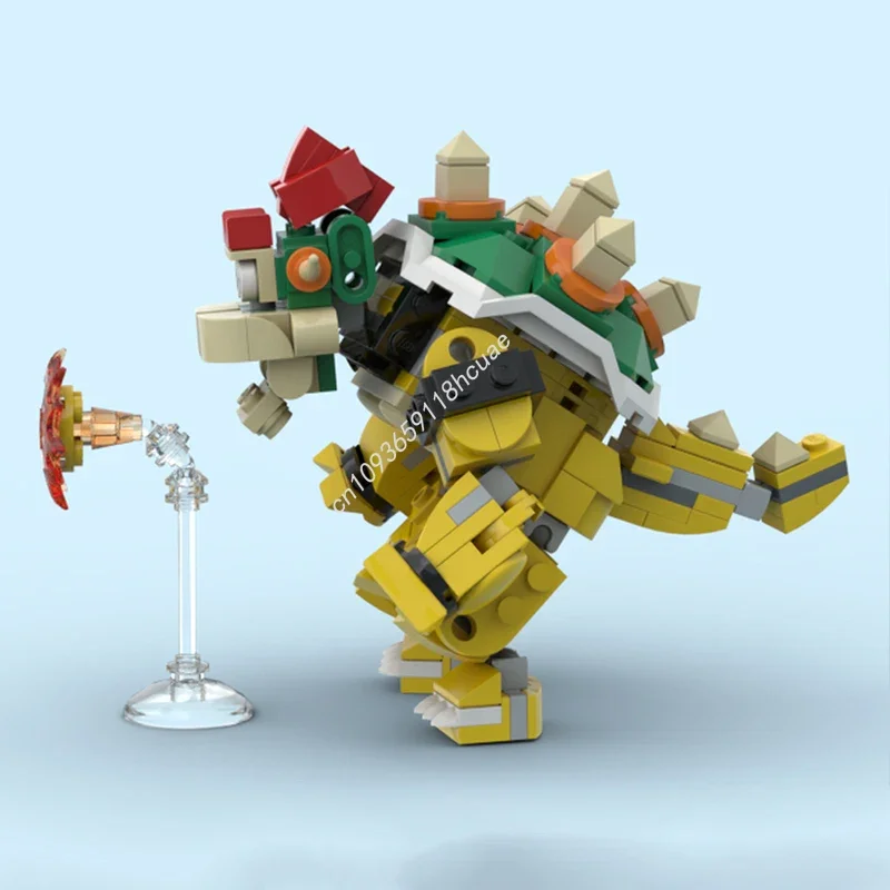 262pcs MOC Bowseres Italian Plumber Building Blocks STEAM Learning Hands-on ability up Logical thinking up Christmas toy Gift view 4